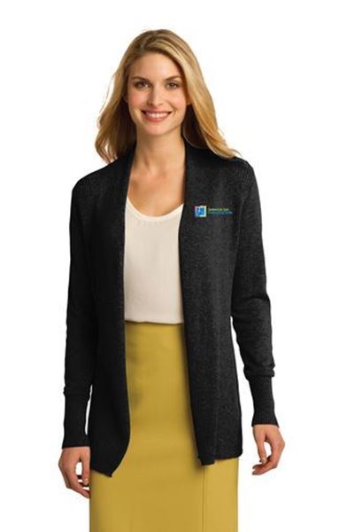 Picture of LSW289 Port Authority® Ladies Open Front Cardigan Sweater