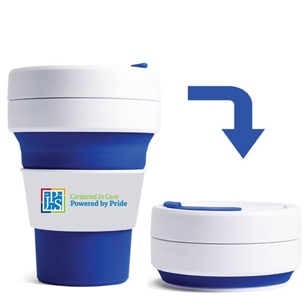 Picture of STOJO12BLU Pocket Collapsible Cup